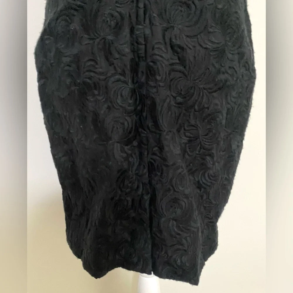 Lilly Pulitzer Womens 2 Solid Black Bowen Floral Strapless  Dress Preppy Classic - Picture 5 of 16